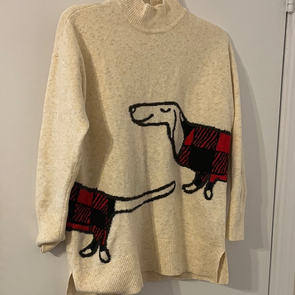 LOFT Ivory Knit Sweater